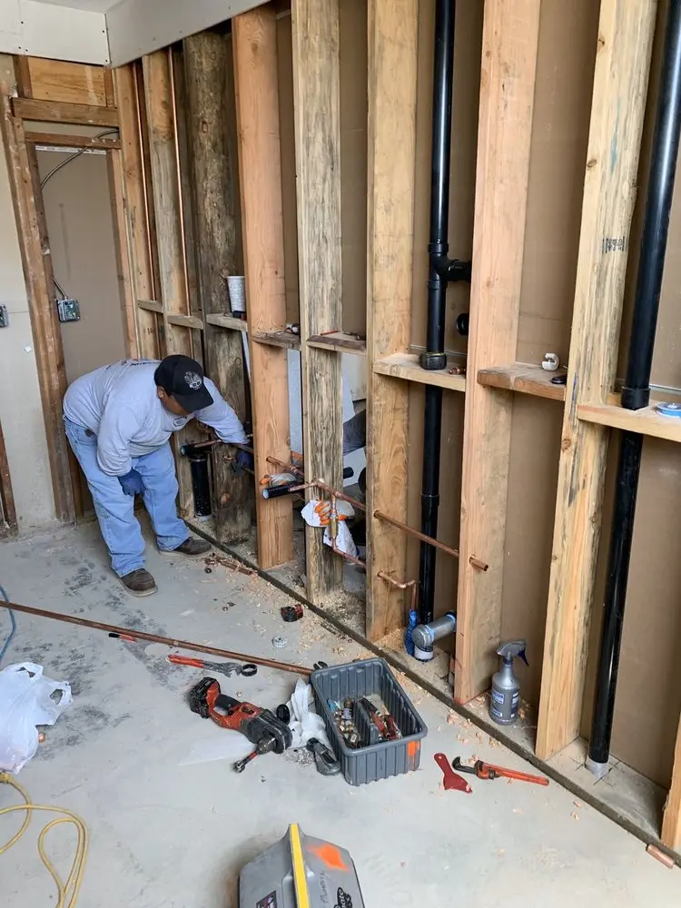 Commercial rough-in plumbing for Gas Line Repair in Vestal